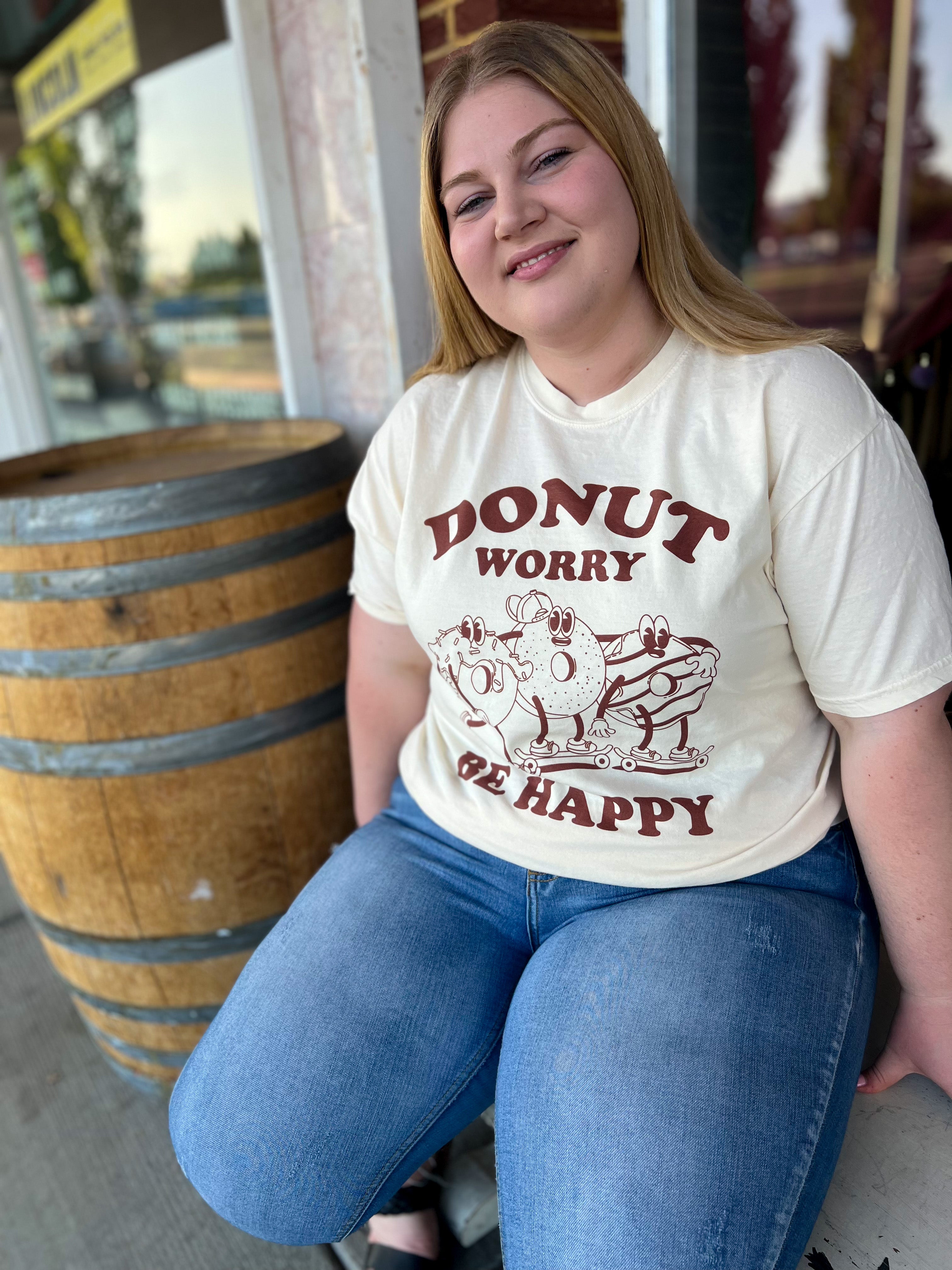 Donut Worry Be Happy Tee