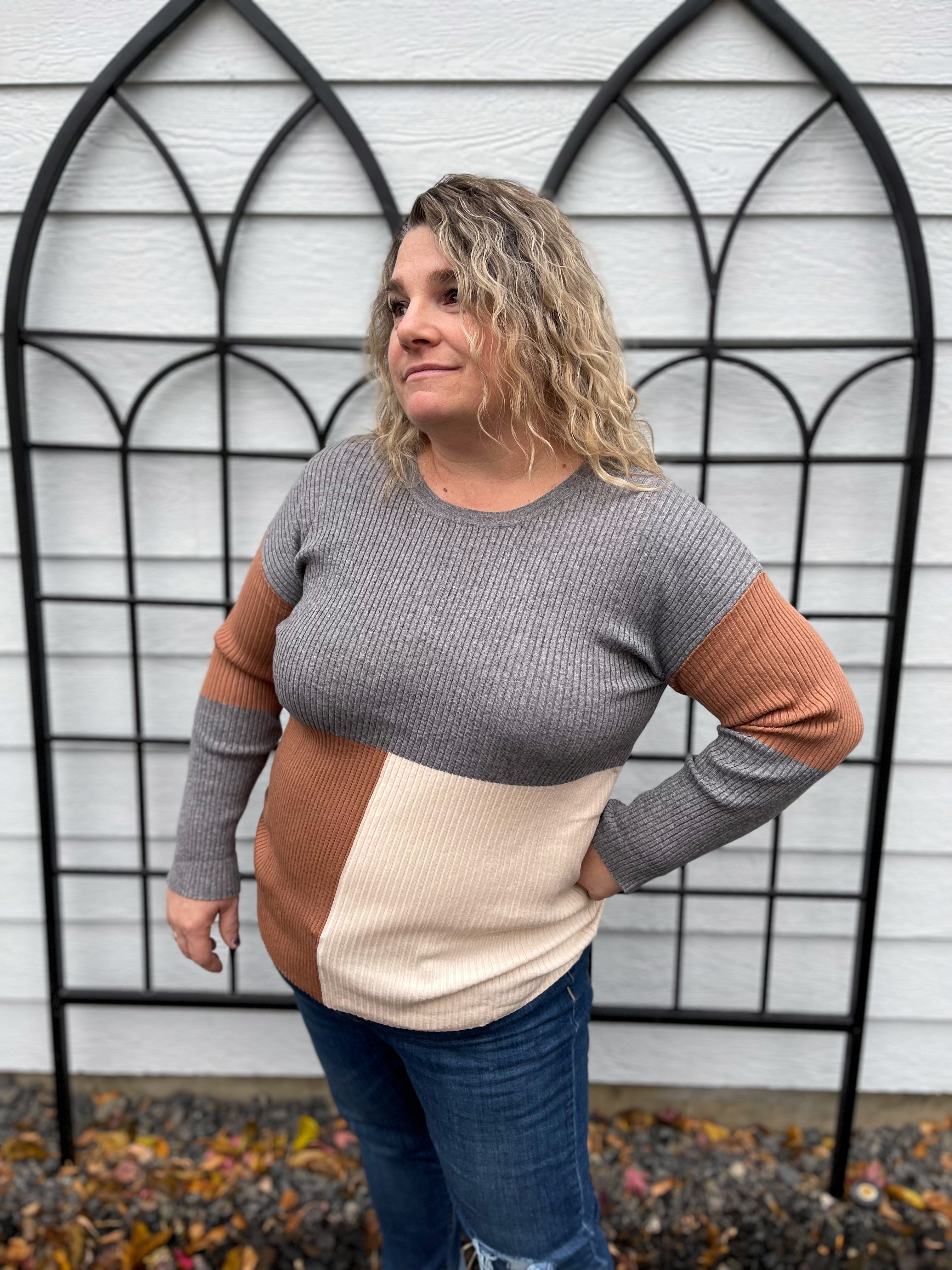 Brittainy Colorblock Sweater