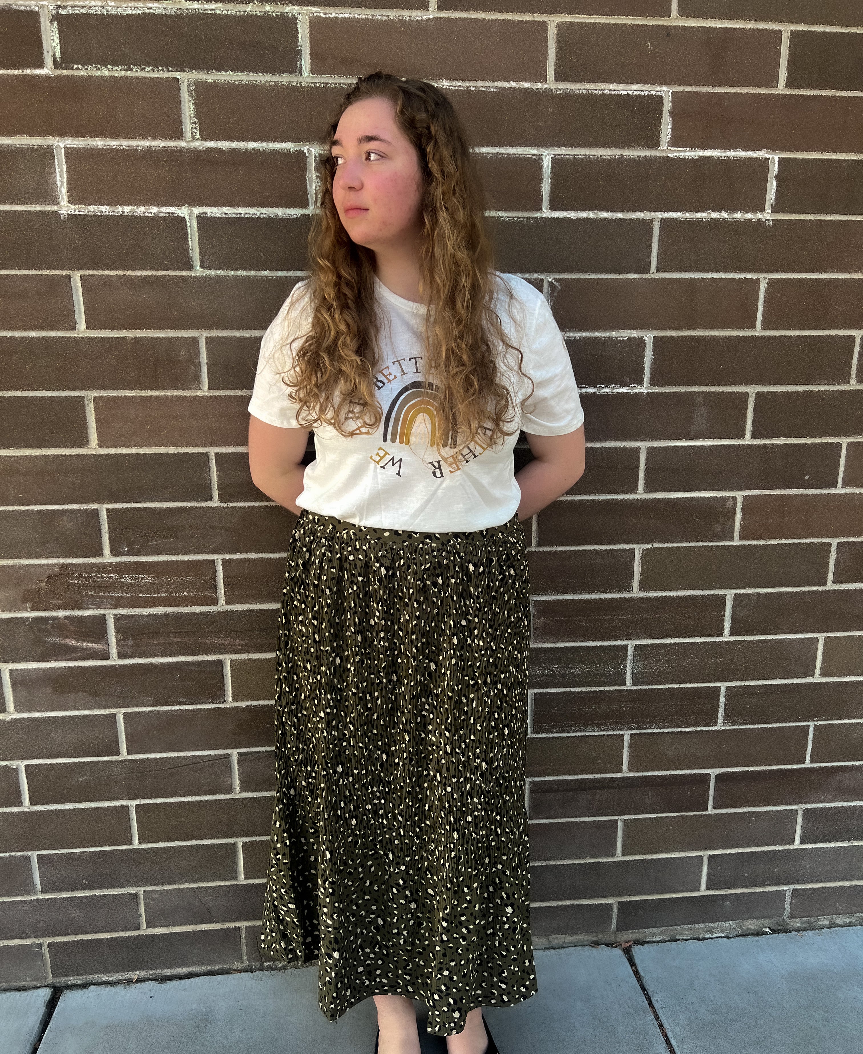 Bobbi Leopard Skirt